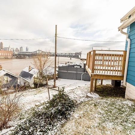 Cozy Riverfront Bungalow With Stunning Views 코빙턴 외부 사진