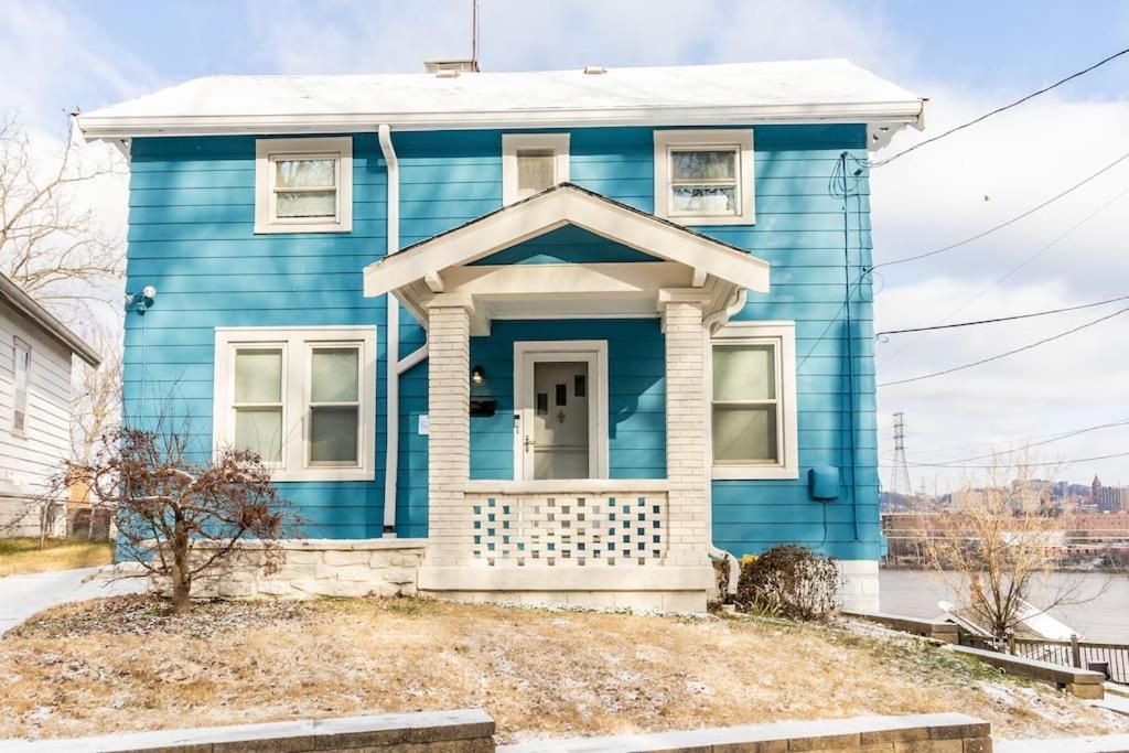 Cozy Riverfront Bungalow With Stunning Views 코빙턴 외부 사진