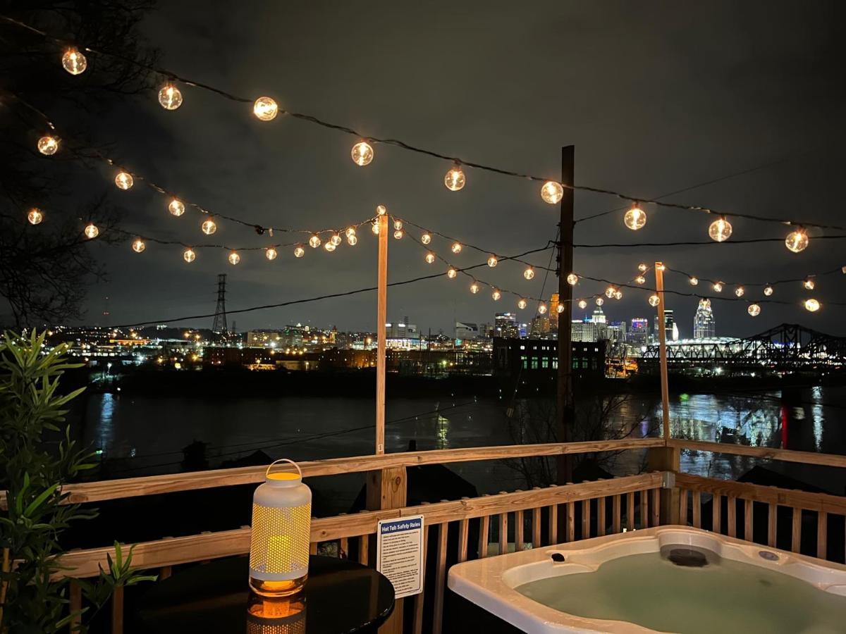 Cozy Riverfront Bungalow With Stunning Views 코빙턴 외부 사진